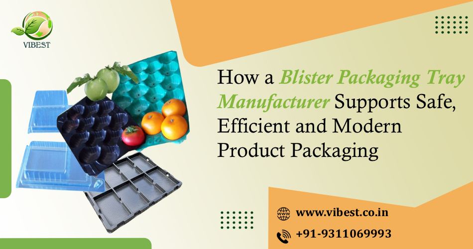How a Blister Packaging Tray Manufacturer Supports Safe, Efficient and Modern Product Packaging